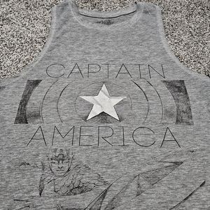Captain America Tank Top
